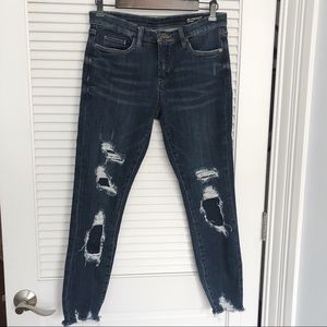 Blank NYC Rip And Repair Distressed Skinny Jeans